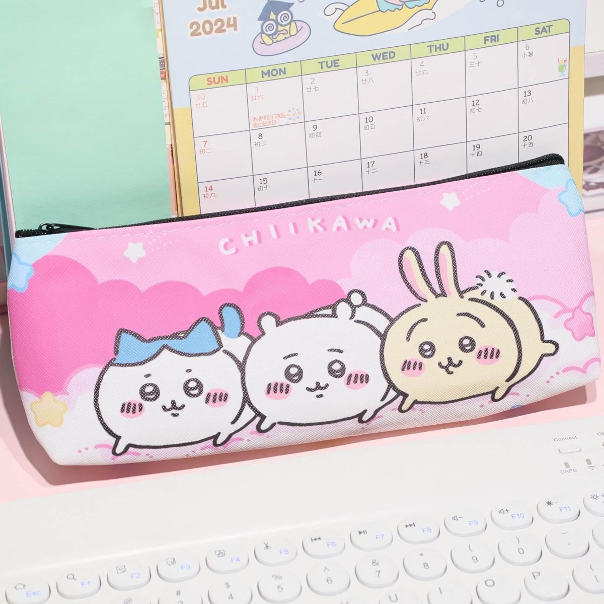 Cute Print Pencil Case-Weiweigoods