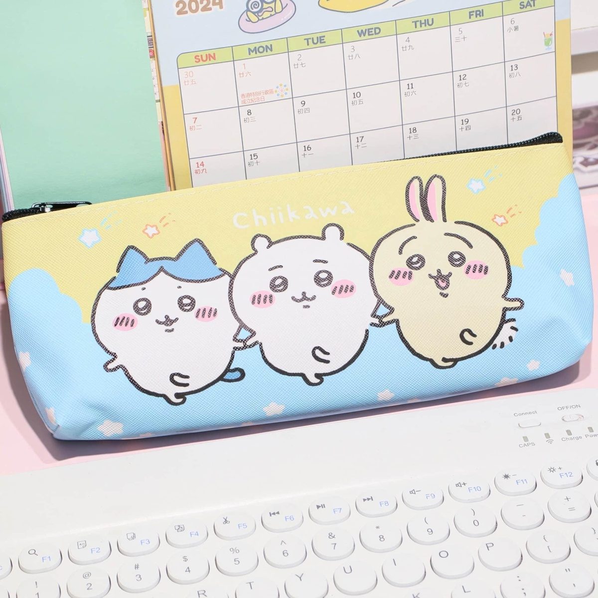 Cute Print Pencil Case-Weiweigoods