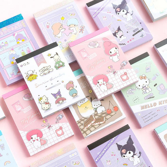 Kawaii Sanrio Characters Memo Pad-Weiweigoods