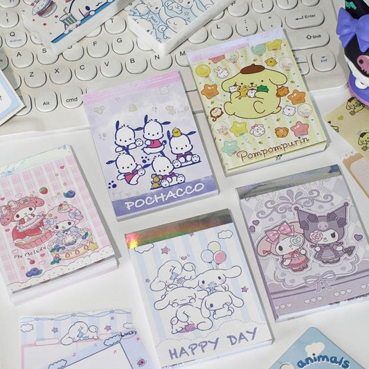 Pochacco Memo Pad-Weiweigoods