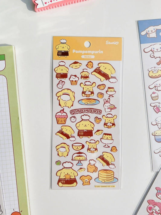 Sanrio Sweet Dessert Sticker Set