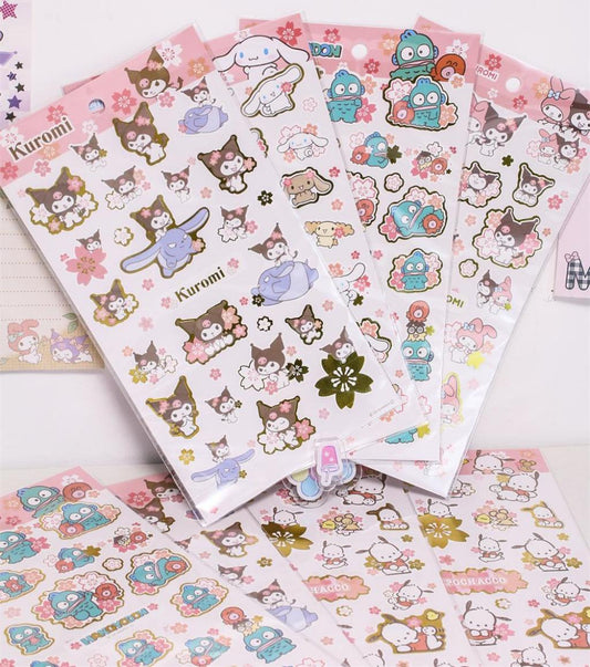 Sakura Theme Stickers-Weiweigoods