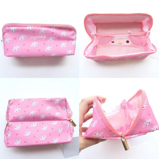 Sanrio Characters Foldable Pencil Case-Weiweigoods