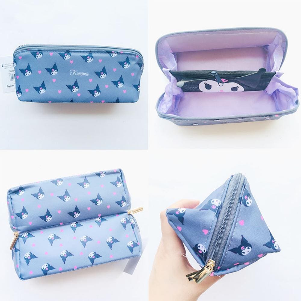 Faltbares Federmäppchen/Make-up-Etui mit Sanrio-Figuren