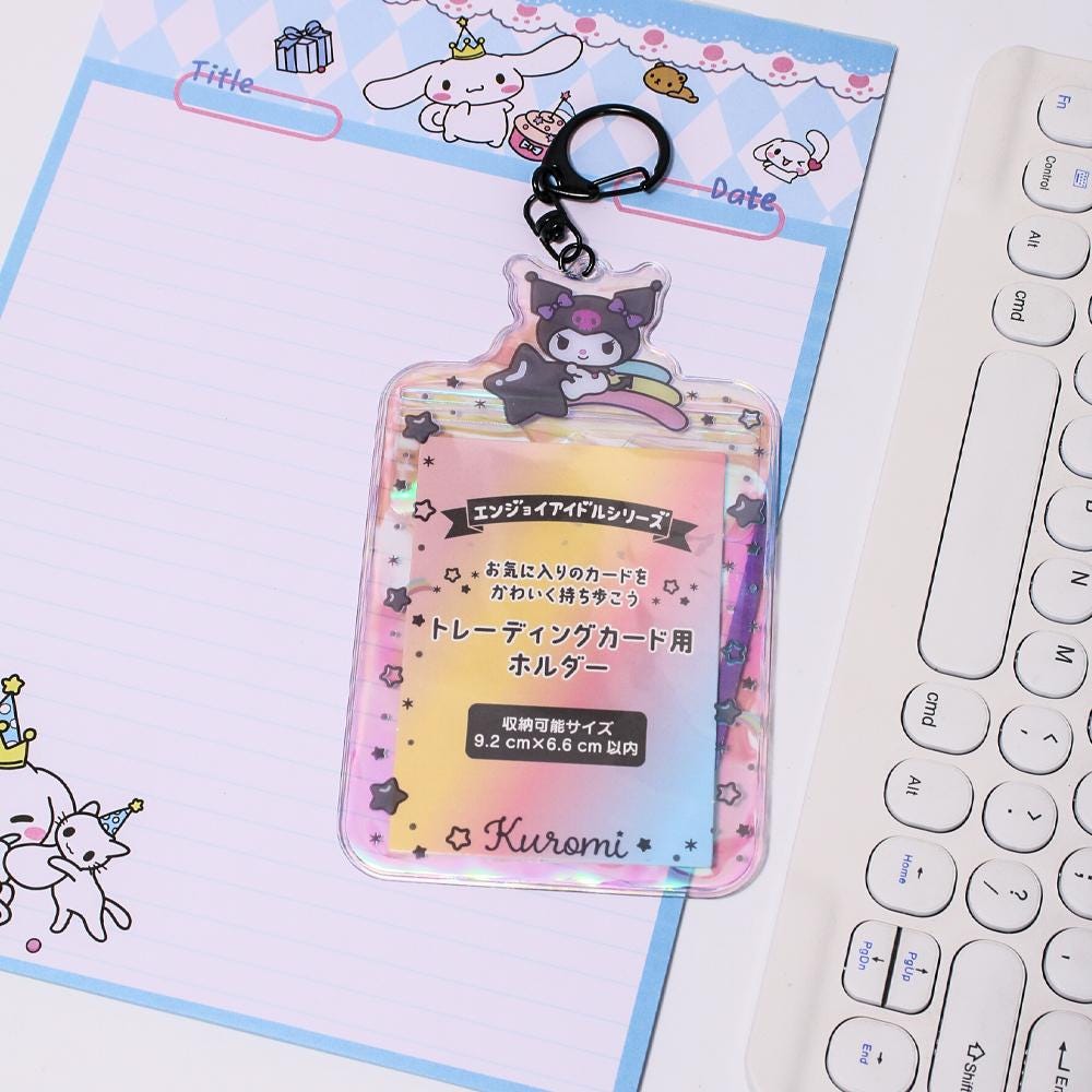Sanrio Sparkling Laser Campus Card Holder Set