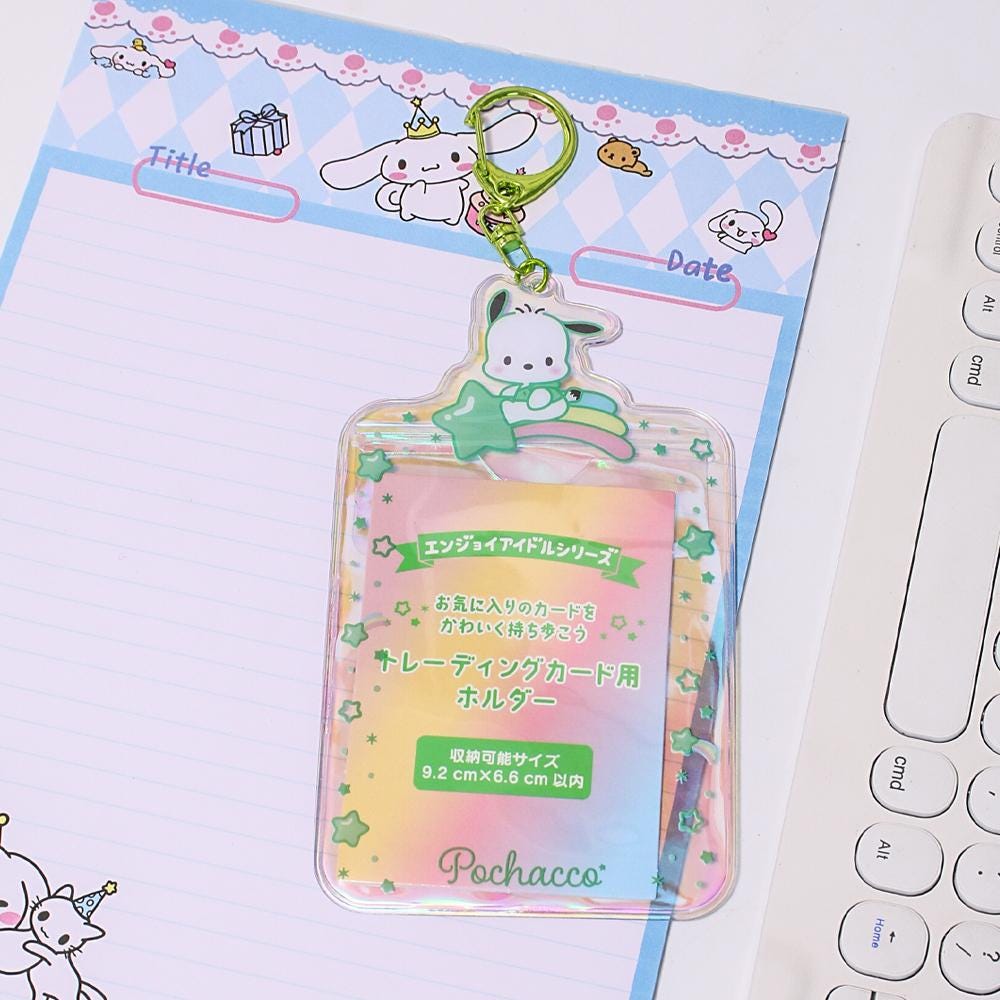 Sanrio Sparkling Laser Campus Card Holder Set