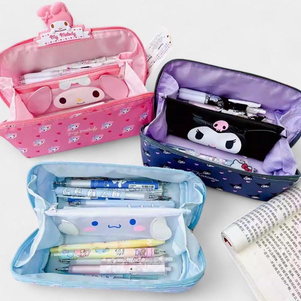 Sanrio Characters Foldable Pencil Case